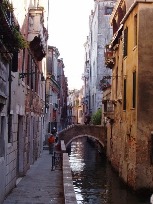 Улица венецианского канала (Venice Canal), Италия